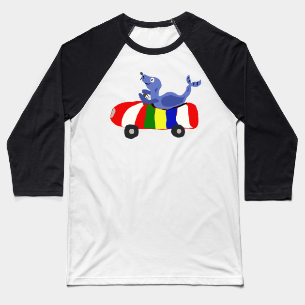Funny Seal Driving Beach Ball Car
